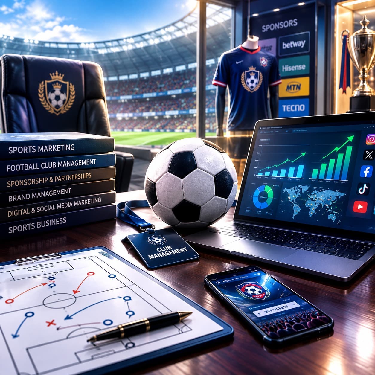 Professional Certificate in Football Marketing Management (PCFMM)